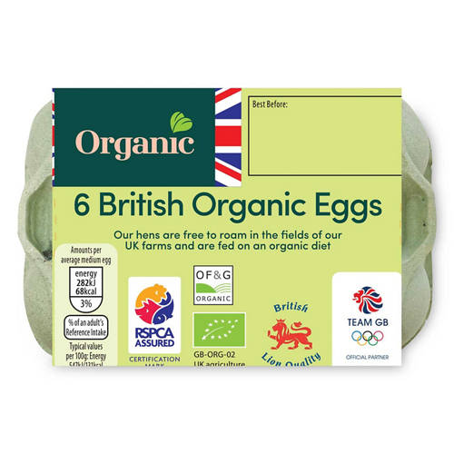British Organic Eggs 6 Pack | ALDI UK